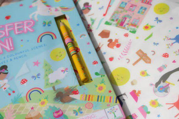 Floss and Rock, Rainbow Fairy Transfer Fun