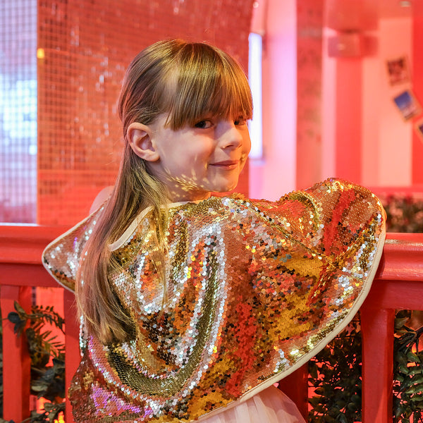 Rockahula Kids, Gold Sequin Cape