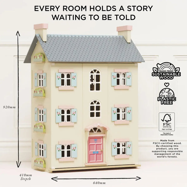 Le Van, Cherry Tree Hall Wooden Dolls House