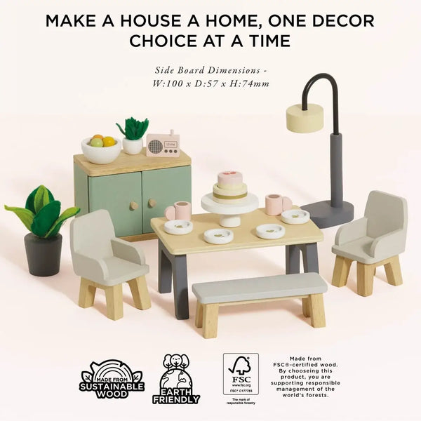 Le Van, Wooden Dolls House Dining Room