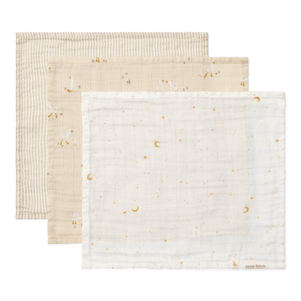 Little Dutch, Facecloths Set - Little Goose