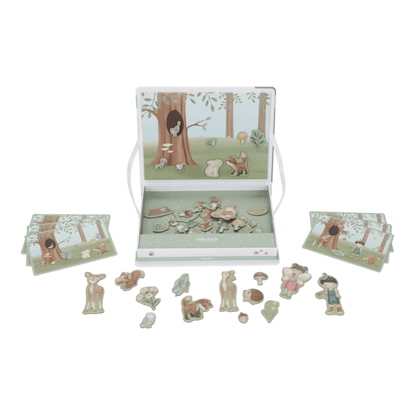 Little Dutch, Magnetic Playboard - Forest Friends