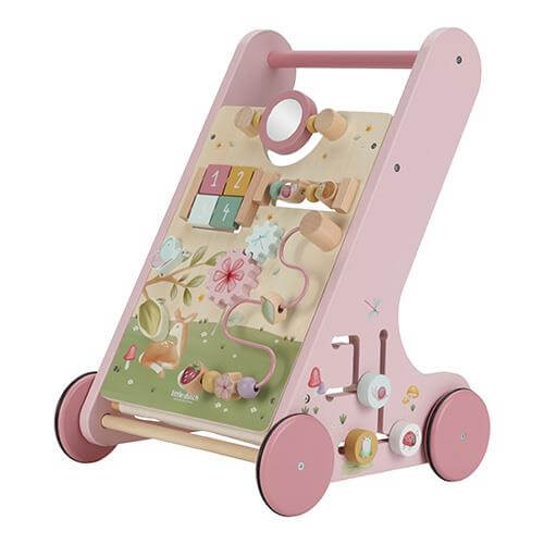 Little Dutch, Multi Activity Baby Walker - Fairy Garden