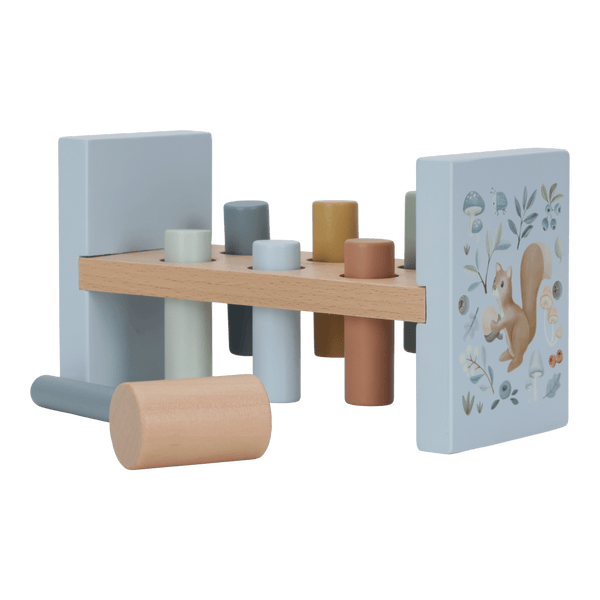 Little Dutch, Wooden Hammer Bench - Forest Friends