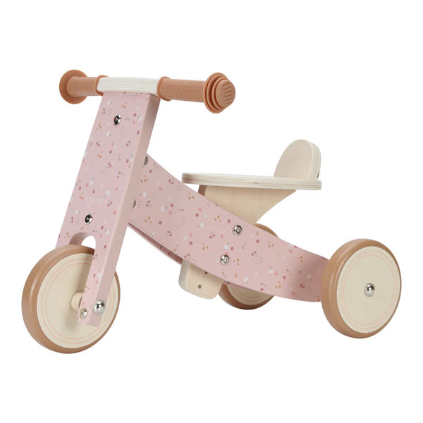 Little Dutch, Wooden Tricycle - Pink