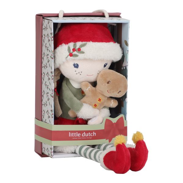 Little Dutch, Christmas Doll Rosa 35cm in Box
