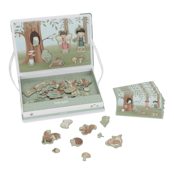 Little Dutch, Magnetic Playboard - Forest Friends