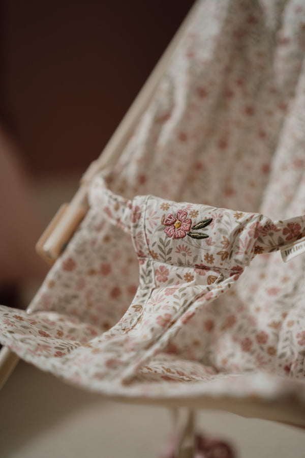 Little Dutch, Metal Doll Stroller - White Frame