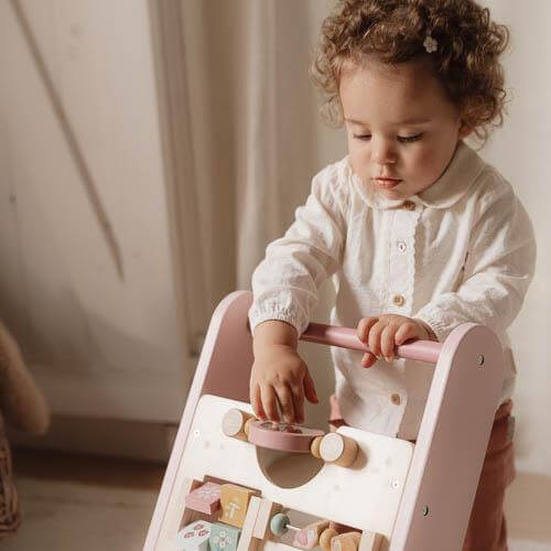 Little Dutch, Multi Activity Baby Walker - Fairy Garden