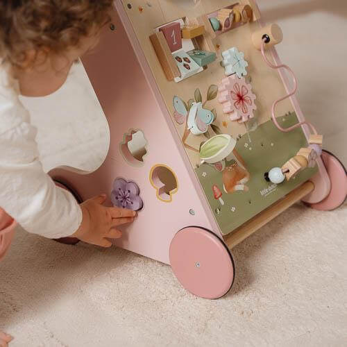 Little Dutch, Multi Activity Baby Walker - Fairy Garden