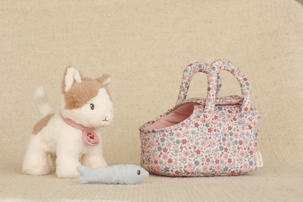 Little Dutch, Plush Cat Marley in Bag