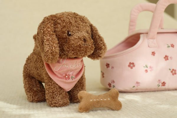 Little Dutch, Plush Dog Jackie in Bag
