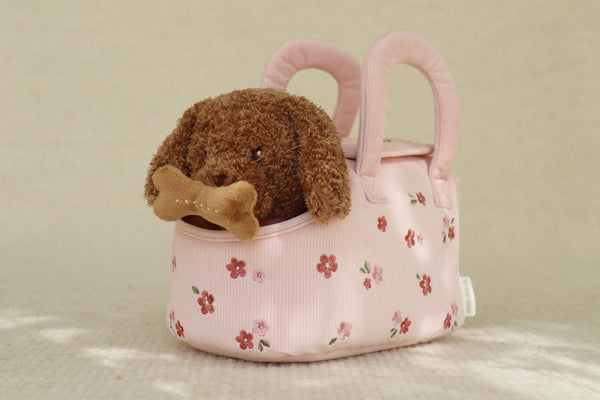 Little Dutch, Plush Dog Jackie in Bag