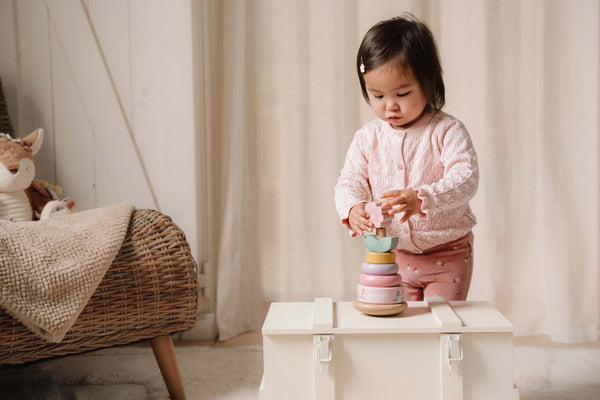 Little Dutch, Rocking Ring Stacker - Fairy Garden