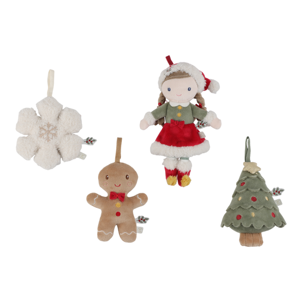 Little Dutch, Rosa Christmas Tree Decorations