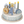 Little Dutch, Wooden Birthday Cake - Blue