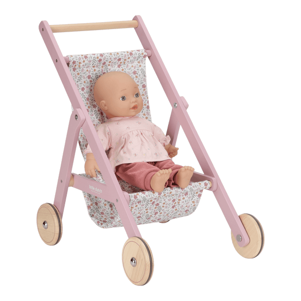 Little Dutch, Wooden Doll Stroller