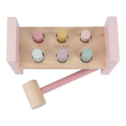 Little Dutch, Wooden Hammer Bench - Fairy Garden