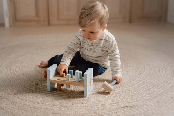 Little Dutch, Wooden Hammer Bench - Forest Friends