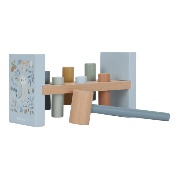 Little Dutch, Wooden Hammer Bench - Forest Friends