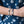 By Eloise, Silver Diamanté Bow, Navy Blue