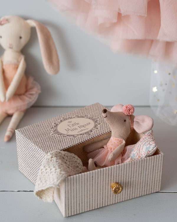 Maileg, Dance Mouse in Daybed, Little Sister