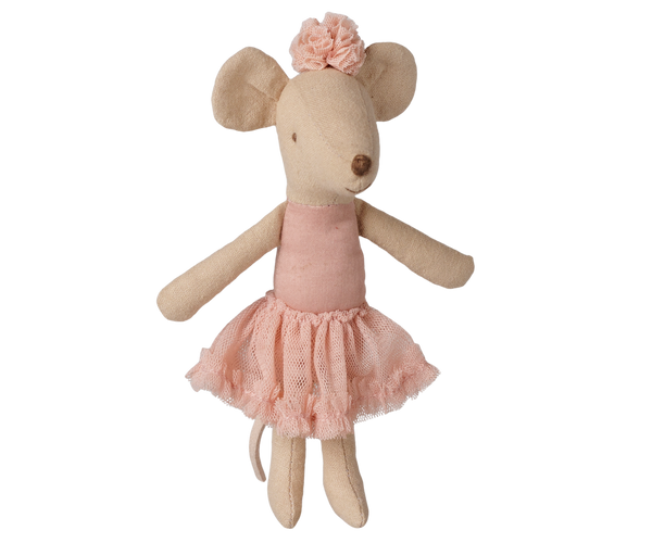 PRE-ORDER Maileg, Ballerina Mouse, Big Sister - Light Heather  **DUE OCT**