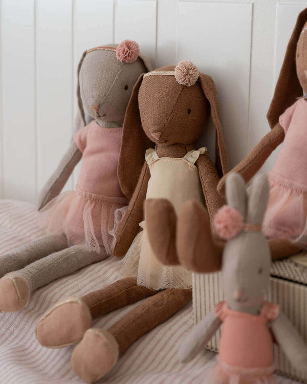 Maileg, Size 2  Bunny In Cream Ballerina Outfit