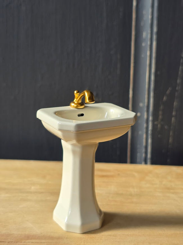 Maileg, Bathroom Sink, Mouse - Off White