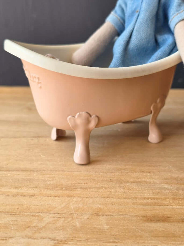 Maileg, Bathtub, Mouse - Rose
