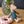 Maileg, Beach Mouse with Float, Little Sister - Red Dots