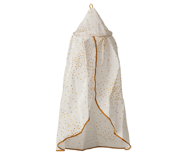 PRE-ORDER Maileg, Bed Canopy, Miniature - Off White **Due April**