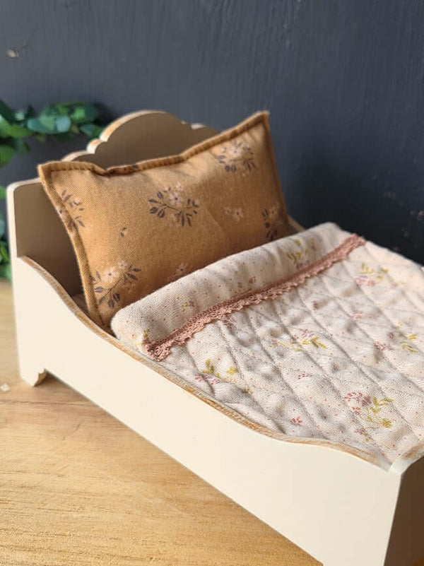 Maileg, Bed, Mouse - Off White