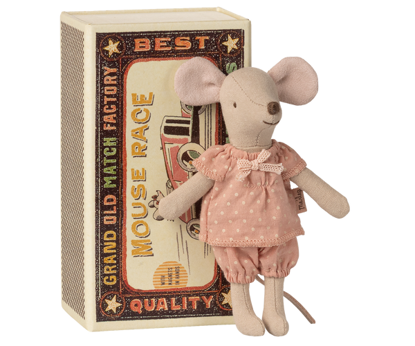 PRE-ORDER Maileg, Big Sister Mouse in Matchbox **Due March**