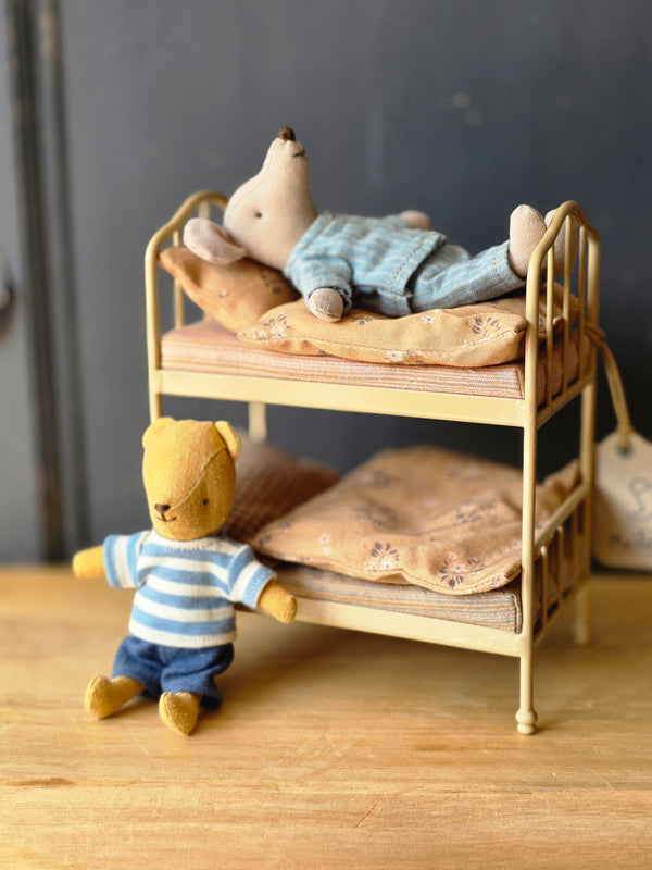 Maileg, Bunk Bed, Mouse - Wheat