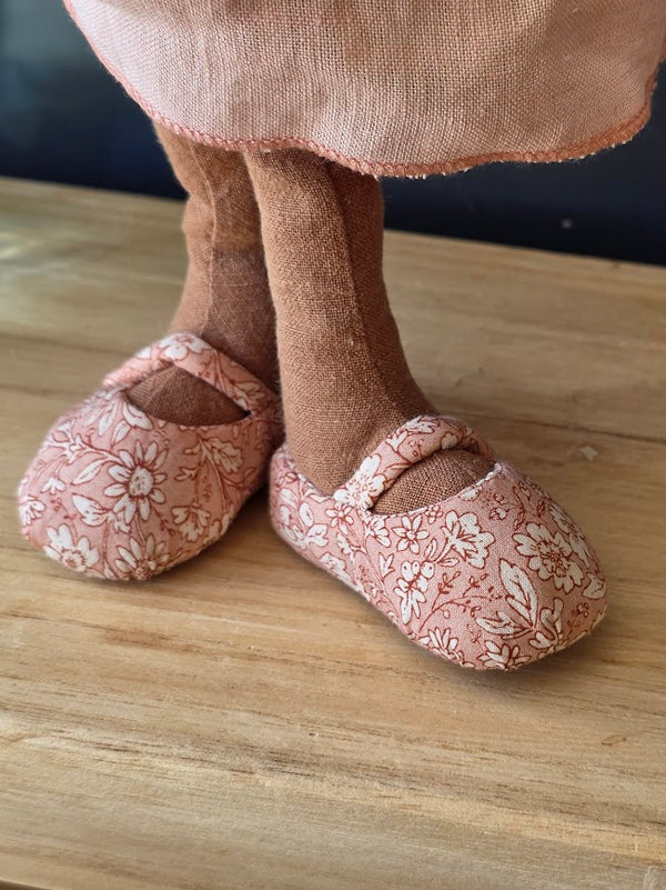 Maileg, Bunny, Size 3 - Chocolate Brown - Dress and Shoes