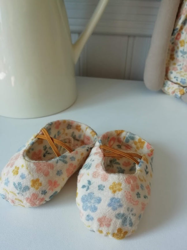 Maileg, Bunny, Size 4 - Brown - Dress and Shoes