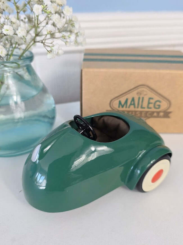 Maileg, Car Mouse - Dark Green