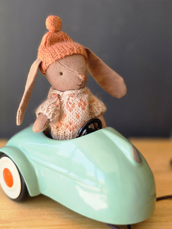 Maileg, Car, Mouse - Light Mint