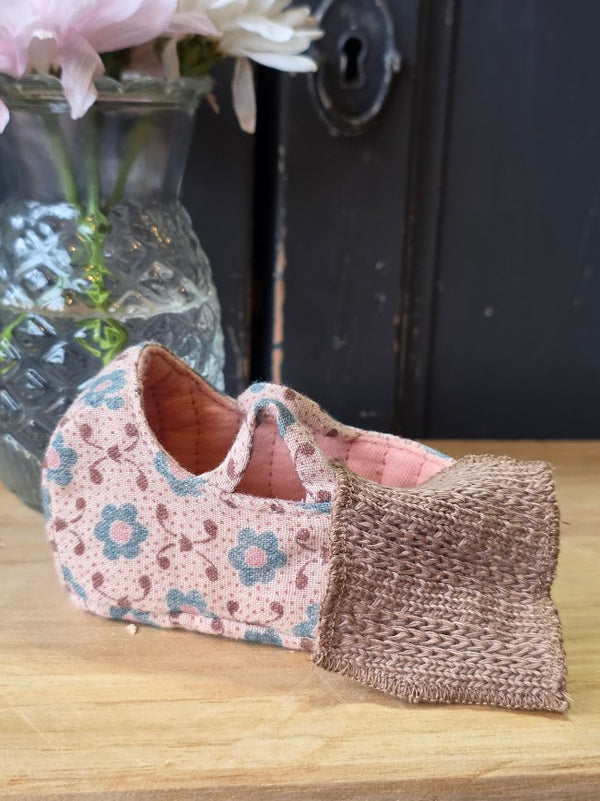 Maileg, Carry Cot, Baby Mouse - Rose