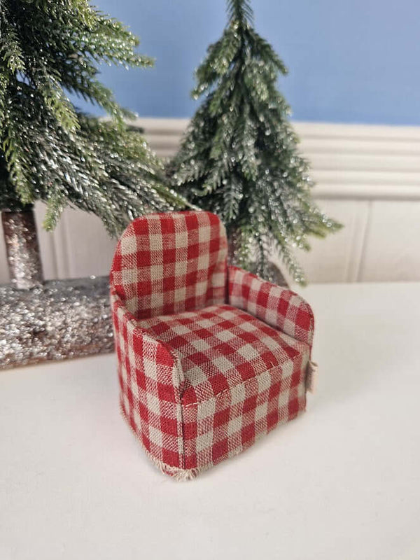 Maileg, Chair, Mouse - Red