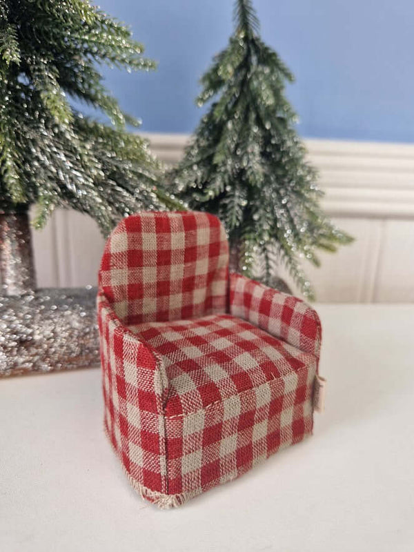 Maileg, Chair, Mouse - Red