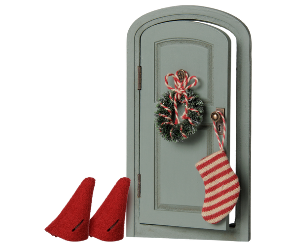 PRE-ORDER Maileg, Christmas Door Set, Mouse **DUE NOV**
