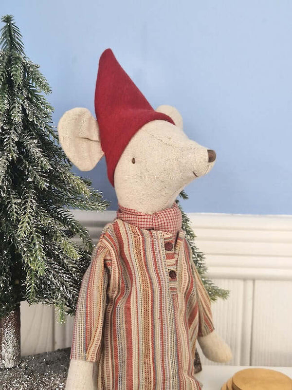 Maileg, Christmas Mouse, Medium - Boy