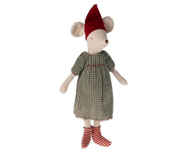 Maileg, Christmas Mouse, Medium - Girl