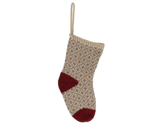 Maileg, Christmas Stocking - Grey