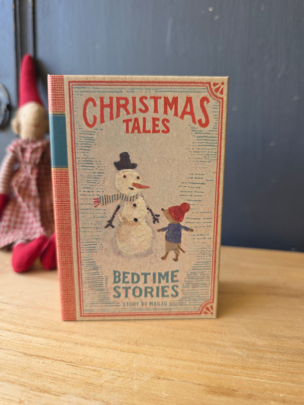 Maileg, Christmas Mouse, Baby in Book