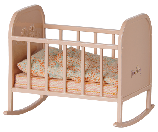 PRE-ORDER Maileg, Cradle, MY - Light Rose **DUE SEPT**