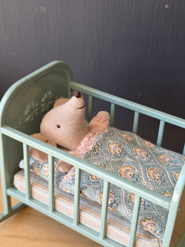 Maileg, Cradle, MY - Blue Mint