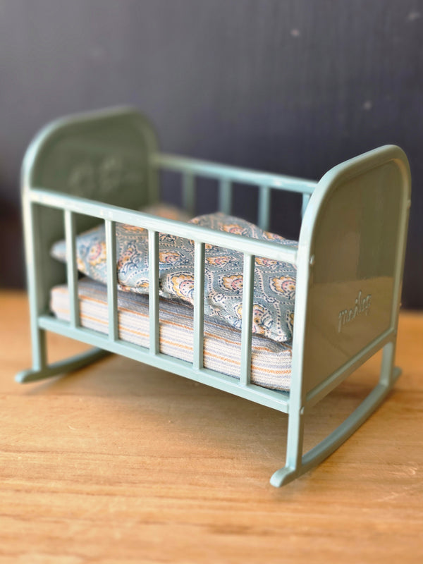 Maileg, Cradle, MY - Blue Mint